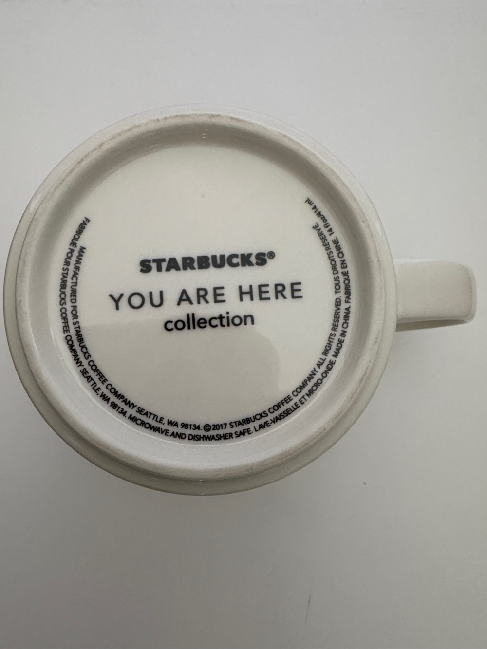 Starbucks Montréal You Are Here Mug - Picture 6 of 6